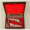 Image 1 : Cased pair of period factory style engraved  Remington New Model Police cartridge  conversion revolv