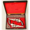 Image 3 : Cased pair of period factory style engraved  Remington New Model Police cartridge  conversion revolv