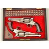 Image 6 : Cased pair of period factory style engraved  Remington New Model Police cartridge  conversion revolv