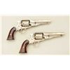 Image 9 : Cased pair of period factory style engraved  Remington New Model Police cartridge  conversion revolv
