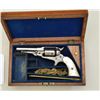 Image 9 : Cased scroll and floral period engraved  Remington New Model Pocket conversion  revolver, .32 cal., 