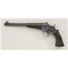 Image 3 : Remington 1901 Target Rolling Block pistol,  .22LR cal., 10” half round/half octagon  barrel, blue f