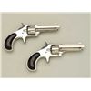 Image 5 : Cased pair of Remington-Smoot New Model No. 1  spur trigger revolvers, .30 cal., 2-13/16”  barrels, 