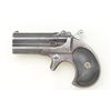 Image 2 : Remington 41 caliber over and under  derringer, blued finish, hard rubber grips,  serial #64 on bott