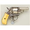 Image 1 : Period engraved DA revolver inscribed  “EUREKA” on top strap, .44 cal., 2-1/2”  barrel, nickel finis