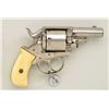 Image 1 : DA revolver inscribed on the top strap  “BRITISH BULL-DOG”, .41 cal., 2-1/2” barrel,  nickel finish,