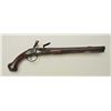 Image 1 : Early 18th century Flintlock Horseman's size  pistol of central European mfg. with iron  mounts, pie