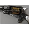 Image 4 : Beautifully period scroll engraved Remington  New Model Pocket revolver, factory conversion  to .32 