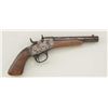 Image 1 : Remington 1867 Navy Rolling Block pistol, .50  cal., 7” barrel, blue and case hardened  finish, wood