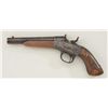 Image 3 : Remington 1867 Navy Rolling Block pistol, .50  cal., 7” barrel, blue and case hardened  finish, wood