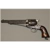 Image 1 : Engraved Remington Model 1875 Single Action  Army revolver, .44 cal., 7-1/2” round barrel,  nickel f