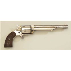 Colt Cop and Thug or New Police .38 caliber  center fire single action revolver, nickel  plated, har
