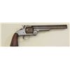 Image 4 : Smith & Wesson First Model American, .44  cal., single action revolver, blued finish,  wood grips, #