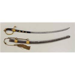Rare French restoration period General  Officer’s pattern sabre circa about 1814 in  very good to ne