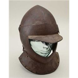Open face cavalry man’s helmet circa early  17th century possibly English. The helmet is  missing th