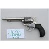 Image 1 : Colt model 1877 Thunderer of .41 caliber with  5” barrel, nickel plated, hard rubber grips.  Serial 