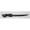 Image 2 : 1860 Navy Cutlass by Ames dated 1862,  reproduction scabbard; blade marked 10H over  103 on thumb ar
