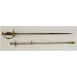 GAR Civil War veterans organizational sword  by Oak Hall Clothing Co., Boston, Mass in  very good co