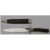 Image 1 : Clip point Bowie knife marked J. Dobby 95  Strand (London). Also stamped “The Hunters  Companion”  c