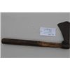 Image 2 : Iron trade Axe in the style of the  seventeenth century with blade approx. 3”  long and approx. 8” o