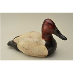 1989 South Dakota Special Edition canvas back  duck decoy by John Gewerth.  Est.:   $300-$600.