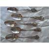 Image 1 : (5) Solid Silver Collector's Spoons to include: a) Embossed State Seal, Niagara Falls & New York han