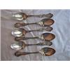 Image 1 : (6) Sterling Silver Whiting Teaspoons-Violet Pattern-5 7/8" Lgth-APV $80.00-$100.00....