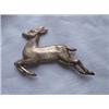 Image 1 : Sterling Deer Pin-Approximately 3" wide, 2" high. APV $20.00-$30.00....