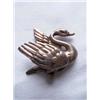 Image 1 : Sterling Swan Pin. Approximately 1 3/4" wide, 1 1/2" high. APV $20.00-$30.00....