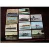 Image 1 : (11) Pieces Ship Post Cards to include: a) Battleship Massachusetts 16.2 Knots; b) The Kingston, C.P