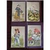Image 1 : (4) Pieces-Larkin "CrFme" Soap-Victorian Trading (Advertising) Cards-by Horace Bush-Lowville, NY. AP