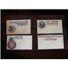 Image 1 : (4) Pieces-Red, White, & Blue "Civil War" Patriotic Envelopes-"Union Forever", "United Forever", "Th