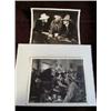 Image 1 : (2) Original Studio Photos from the Movie "The Roaring West" featuring Harlan Knight, Frank McGlynn,