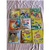 Image 1 : (9) Pieces of Children's Tell-A-Tale books by Whitman 1950's-1960's to include: a) "Animal Train"; b