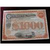 Image 1 : 1919-$1000 bond-"West Shore-Railroad Company"-First Mortgage Guaranteed bond. Principal and Interest