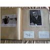 Image 1 : Political Scrapbook-Presidential Collectables to include: a) 1924 signed letter-Theodore Roosevelt;.