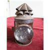 Image 1 : Early tin "Bullseye Jack" lantern. Most of original Fappannel varnish finish. APV $60.00-$75.00....