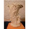 Image 1 : McCoy Swan/March flower vase. 9" tall, marked on base. No chips or cracks. APV $25.00-$45.00....
