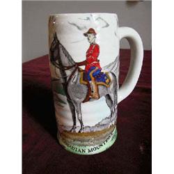 Mug-"Clarice Cliff" Confederation Series Canada "The Mountie" R.C.M.P., Royal Staffordshire Ceramics