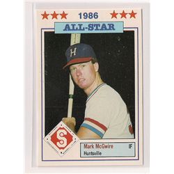 1986 Huntsville All-Stars Mark McGwire Minor League Card #3