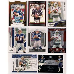 Lot of (20) Tom Brady Football Cards