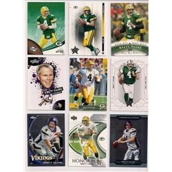 Lot of (20) Brett Favre Football Cards