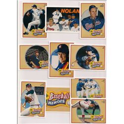 1990 Upper Deck Nolan Ryan Baseball Heroes 10-Card Complete Set