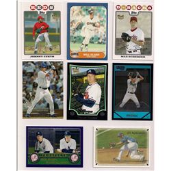 Investment lot of (75) Major League Baseball Rookie Cards