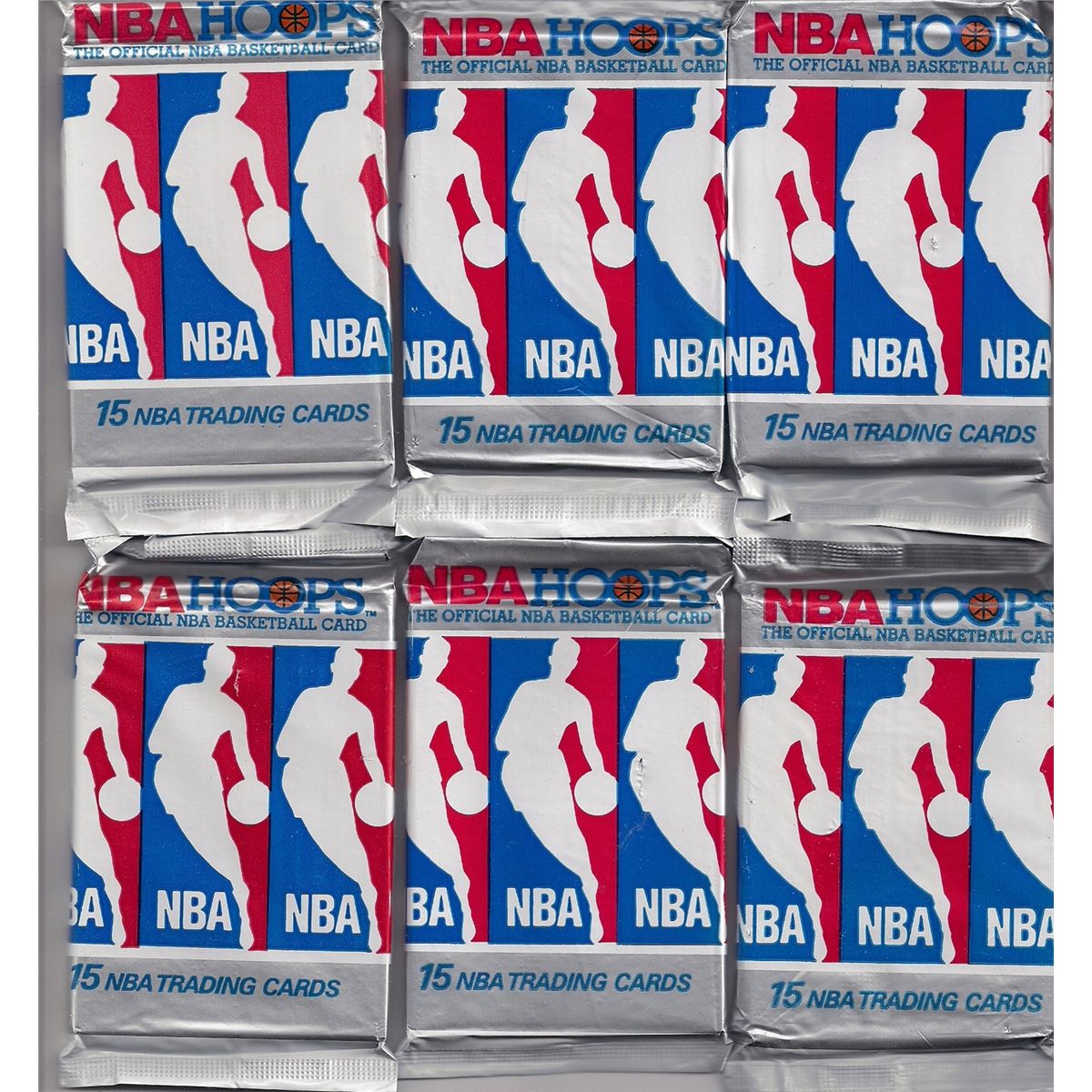 Lot Of 15 Unopened 1990 91 Nba Hoops Basketball Card Packs