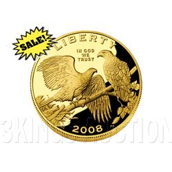 Gold $5 Commemorative 2008 Bald Eagle Proof