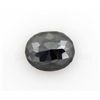 Image 1 : Jet Black Color AA Oval Brilliant 5.33CTW Loose Black D