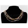 Image 1 : 158.07CTW Multi Color Thread Freshwater Pearl Necklace