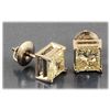 Image 3 : Genuine 2.40 ctw Princess Cut Earring J-K, SI3/I1