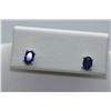 Image 1 : 7.50 CTW SAPPHIRE EARINGS .925 STERLING SILVER